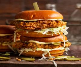 Chicken Patty Burger